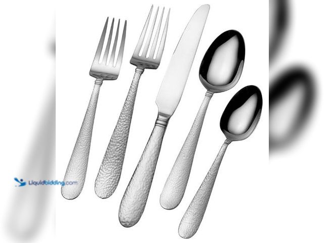 Lot 49-5478516 - Towle Living Everyday Logan 20-Piece Flatware Set Itemis Factory Sealed