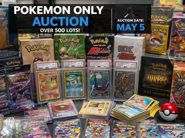 🔥 May 5th - LiquidBidding’s FIRST EVER Pokémon-Only Auction 🔥- Waterford