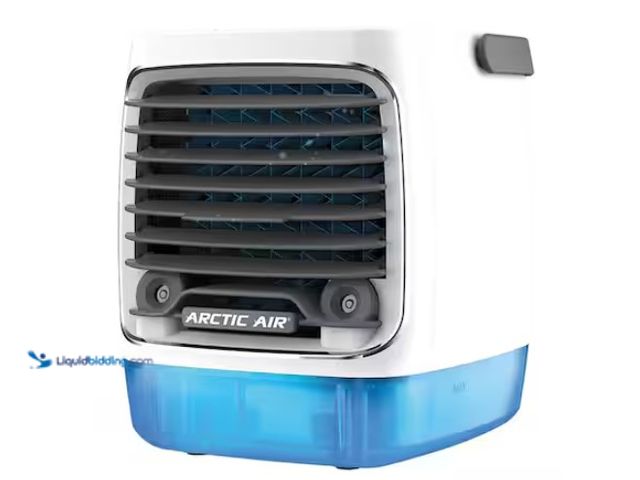 Lot 49-1557368 - ARCTIC AIR Turbo Chill Desktop Evaporative Space Cooler with LED Nightlight, Quiet operation, Lightw...