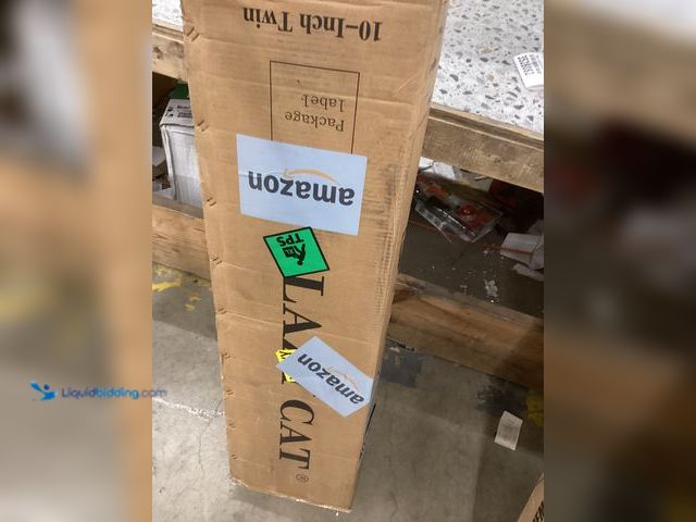 Lot 49-3528081 - LazyCat 10 Inch Twin Mattress. Item is unused.