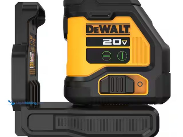 Lot 49-2000323 - DEWALT 20V Green Cross Line Laser Level (Tool-Only), Model # DCLE34021B, Slightly used, No battery, ...