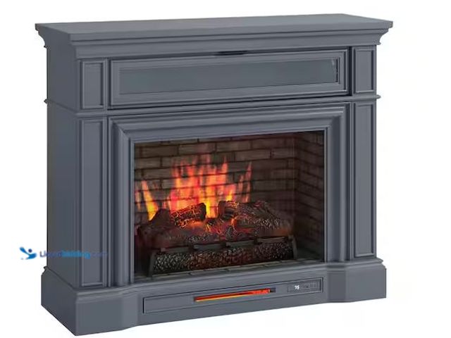 Lot 49-5486650 - Home Decorators Collection
Pinery 47.125 in. Freestanding Electric Fireplace TV Stand in Blue Ash I...