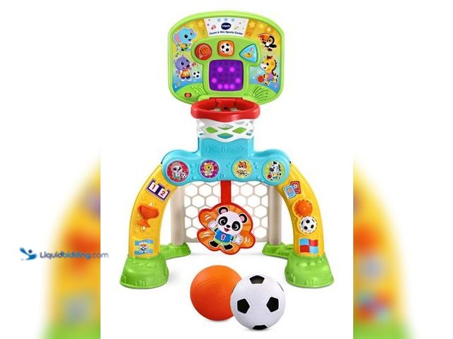 Lot 49-5551774 - VTech Count & Win Sports Center with Basketball and Soccer Ball, Unused