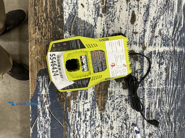 Lot 49-5546424 - RYOBI ONE+ 18V Lithium-Ion Charger Model: p117 unused. Battery not included.