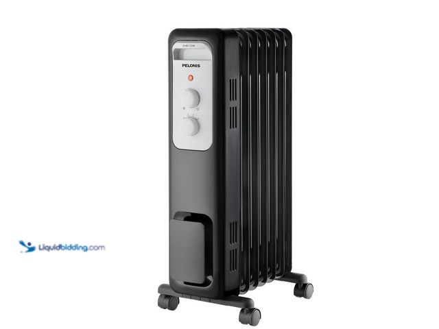 Lot 49-5449699 - Pelonis
1,500-Watt Oil-Filled Radiant Electric Space Heater with Thermostat