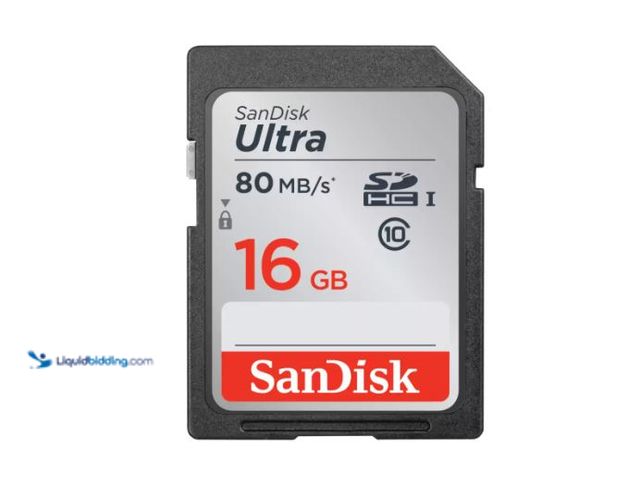 Lot 49-3600403 - Lot of (60) SanDisk Ultra® SDHC™ UHS-I card and SDXC™ UHS-I card - 16GB Model #SDSDUNC-016G-GN6IN, U...