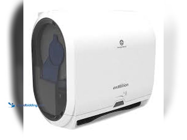 Lot 49-5476618 - enMotion Impulse 1-Roll Automated Touchless Paper Towel Dispenser, White. Model #59447A. Unused and ...