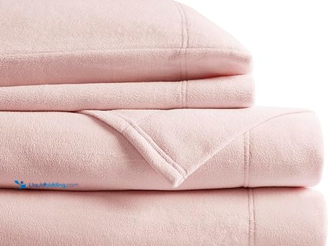 Lot 49-5407034 - True North by Sleep Philosophy Soft & Cozy Micro Fleece Sheet Set, Fitted Sheets Deep Elastic Pocket...