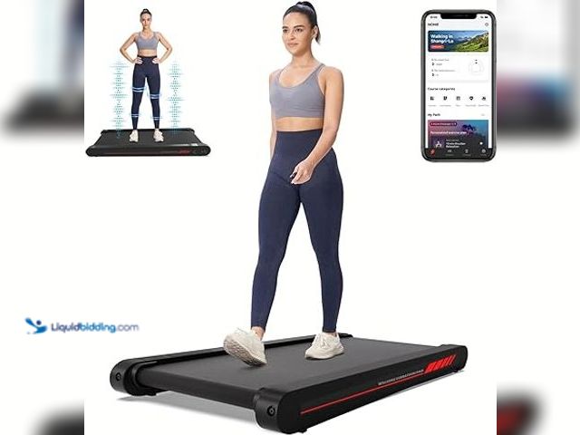 Lot 49-5483326 - Sperax Walking Treadmill Pad with APP, 3 in 1 Under Desk Treadmill, 400W Low Noise Walking Vibration...