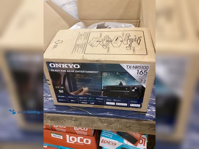 Lot 49-5490099 - ONKYO TX-NR5100 AV Reciever Item is unused