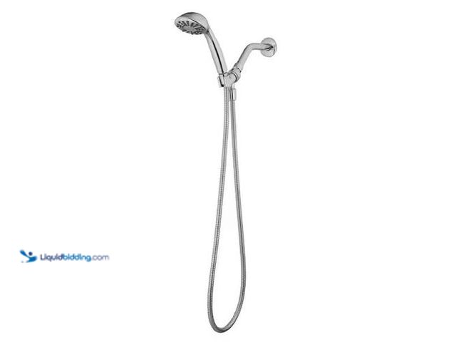 Lot 49-5460383 - Glacier Bay
1-Spray Wall Mount Handheld Shower Head 1.8 GPM in Chrome Internet # 303528555
Model #...