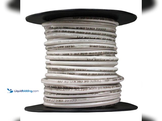 Lot 49-3564531 - Cerrowire
50 ft. 10 Gauge White Stranded Copper THHN Wire. Unused