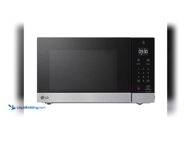 Lot 49-2021709 - LG NeoChef 0.9 cu. ft. 1000-Watt Countertop Microwave in Stainless Steel with Smart Inverter. Model ...