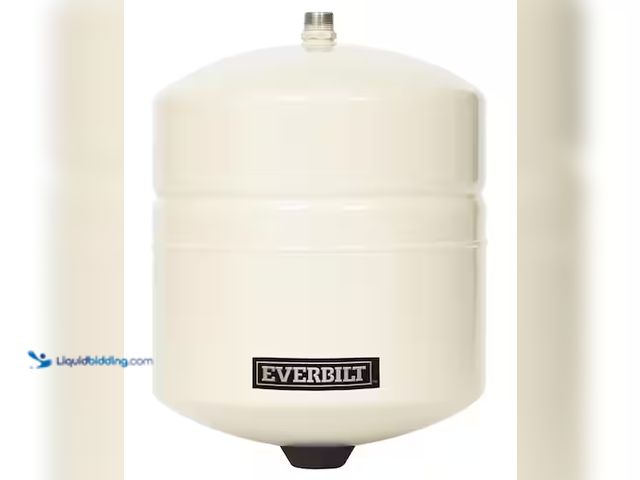 Lot 49-3565607 - Everbilt 4.5 Gal Thermal Expansion Tank. Model # HDET4G. Unused