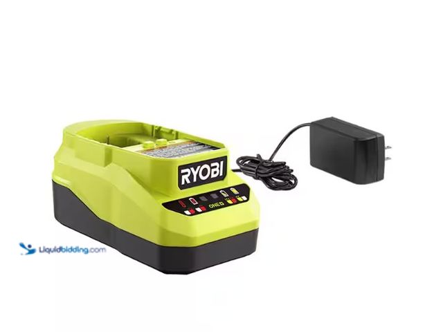 Lot 49-3566159 - RYOBI
ONE+ 18V Lithium-Ion Charger. Model # PCG002. Used and powers on
