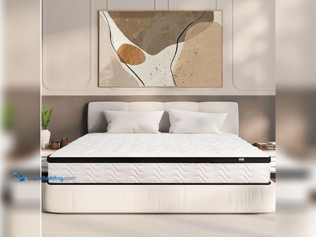 Lot 49-1547498 - Queen Mattress 10 Inch | Queen Size Hybrid Mattresses in a Box | Medium Firm Feel Memory Foam and In...