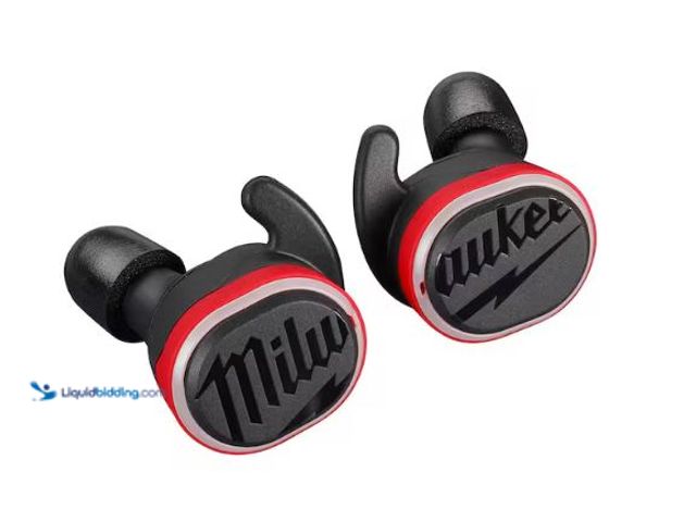 Lot 49-1630734 - Milwaukee REDLITHIUM USB Bluetooth Jobsite Ear Buds Model # 2191-21, New, Factory Sealed