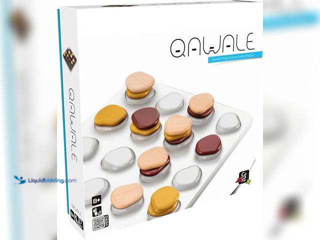 Lot 49-3600300 - Lot of (4) Qawale - from Creators of Quoridor | Mensa Select | Award-Winning Wooden Abstract Strateg...