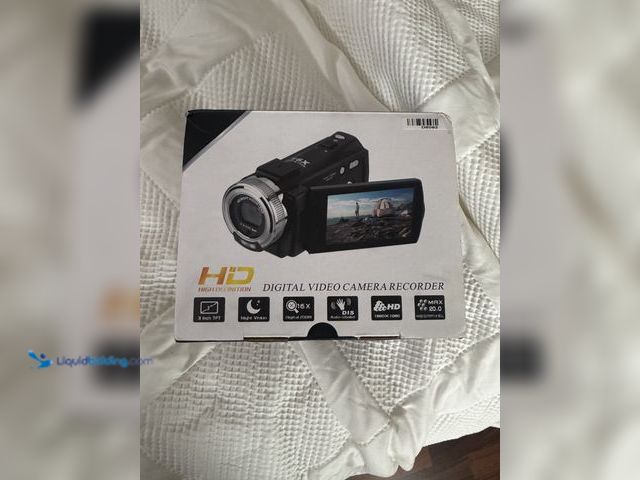 Lot 49-1820953 - 1 New HD High Definition HDV-V12 Digital Video Camera Recorder New, never opened