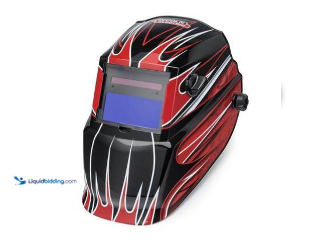 Lot 49-3565731 - Lincoln Electric Auto-Darkening Welding Helmet with Variable Shade Lens No. 7-13 (1.73 x 3.82 in. Vi...