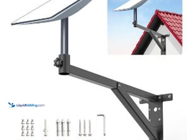 Lot 49-5436100 - Starlink Long Wall Mount - Thickened Mounting Pole Kit for V2 Starlink Internet Satellite. Model #B0...