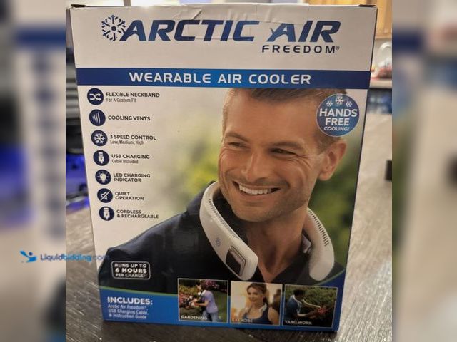 Lot 49-5551981 - ARCTIC AIR FREEDOM WEARABLE AIR COOLER, Unused in a PK of 2
