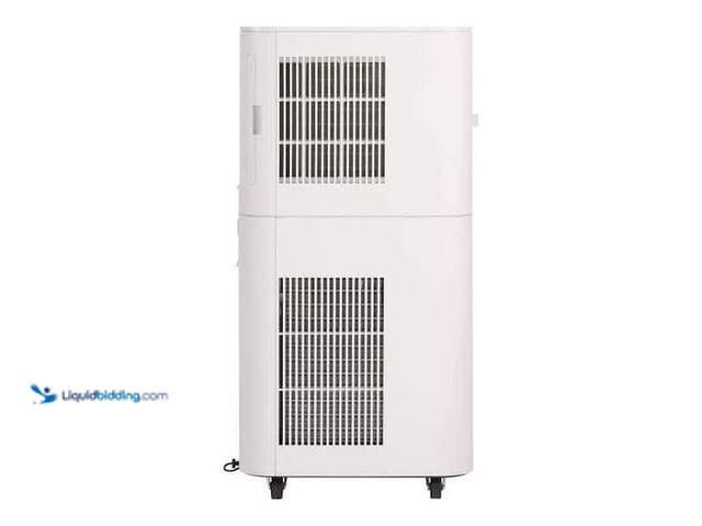 Lot 49-3563873 - Vissani 6,000 (DOE) BTU 115-Volt Portable Air Conditioner Cools 250 sq. ft. with Remote in White, Po...