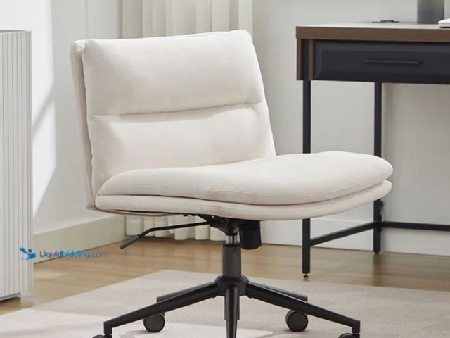 Lot 49-2001329 - Elle Decor Gracie Criss-Cross Chair, Model # 1861834, Unused, Has attachments, Factory packed.   Ref...