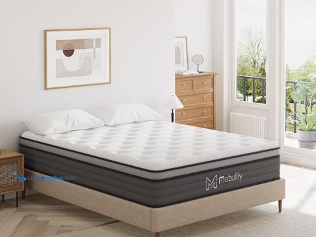 Lot 49-1547495 - Full Mattress,12 Inch Hybrid Mattress in a Box with Gel Memory Foam, Individually Wrapped Pocket Coi...