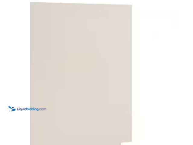 Lot 49-5551636 - Hampton Bay Avondale 24 in. W x 34.5 in. H Base Cabinet Flush End Panel in Antique White, Factory Se...