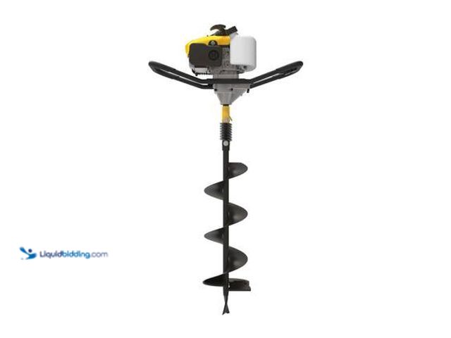 Lot 49-5549591 - Champion Power Equipment 53cc 4-Cycle Gas Powered 1-Man Earth Auger with 8 in. Bit. Model # 201092. ...