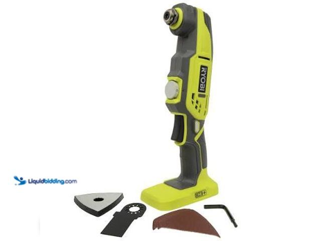 Lot 49-1971787 - 1 Ryobi P343 Battery Powered Oscillating Multi Tool Ryobi Oscillating Multi Tool Used In Rough Condi...