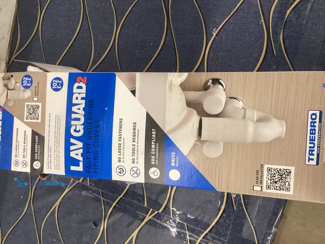 Lot 49-5486894 - Truebro® - 102 E-Z One P-Trap Cover, Two angle Valve & Supply Cover Item is Used with attachments wi...