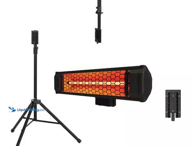 Lot 49-5486566 - HEAT STORM
Tradesman 1500-Watt Electric Indoor/Outdoor Quartz Infrared Portable Space Heater w/Trip...