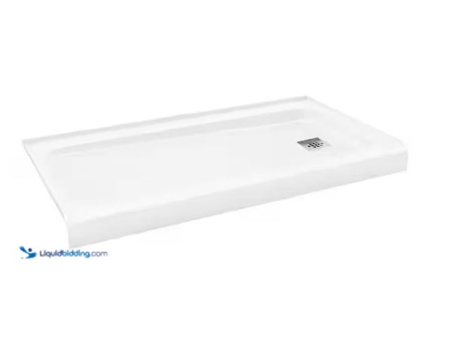 Lot 49-5555261 - Bootz Industries
Aloha ShowerCast 60 in. L x 32 in. W Right Shower Pan Base and NexTile 60 in. W x ...