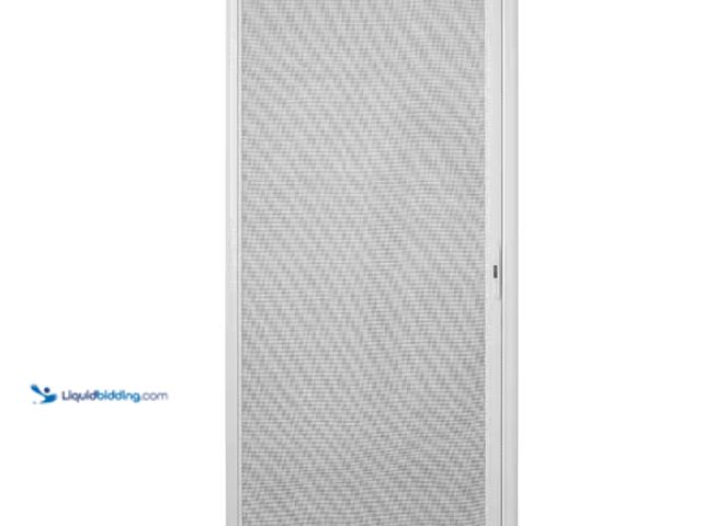 Lot 49-2024869 - Andersen 36 in. x 80 in. LuminAire White for Single Entry Door 32 in.-36 in. Universal Handed Alumin...