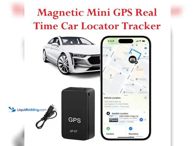 Lot 49-1616211 - Magnetic Mini GPS Real Time Car Locator Tracker GSM/GPRS Tracking Device - NEW - Small size and ligh...