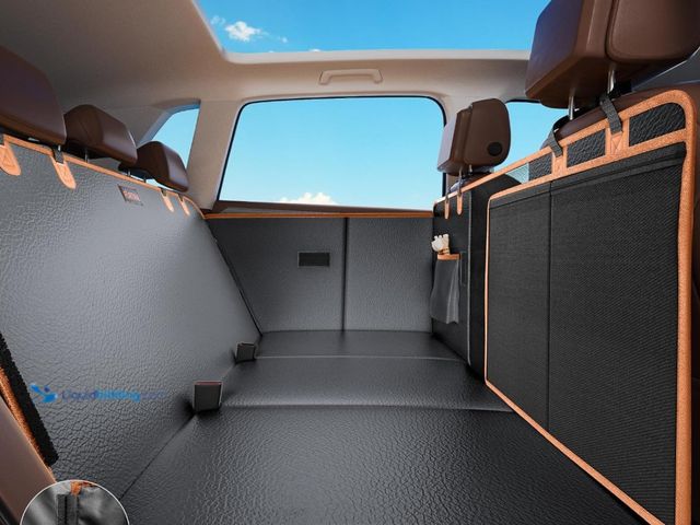 Lot 49-1519284 - FURTIME Dog Car Seat Cover for Back Seat, Upgraded PU Leather Back Seat Extender with Hard Bottom Ho...