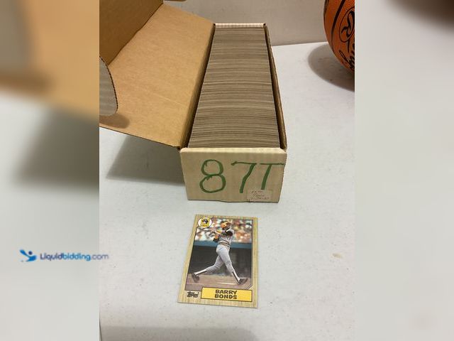 Lot 49-1835308 - Other 1987 TOPPS BASEBALL COMPLETE 792 CARD SET INCLUDING BARRY BONDS ROOKIE AND MORE #COINS0723