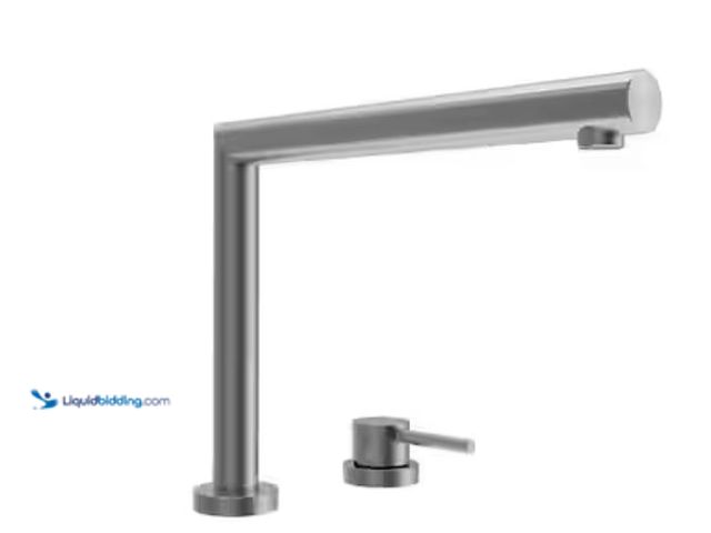 Lot 49-2006254 - BOCCHI Baveno Move Single Handle Telescopic Standard Kitchen Faucet in Stainless Steel, Model # 2029...