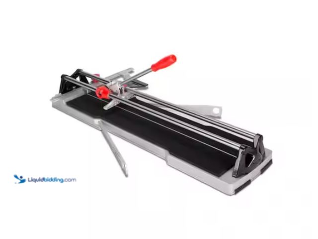 Lot 49-1570222 - Rubi Speed 72 N 28 in. Tile Cutter with Tungsten Carbide Blade, Model # 14976, Slightly used, Scuffs...