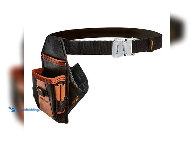 Lot 49-2004198 - FIRM GRIP Build-A-Rig Everyday Belt Kit (Includes Utility Pouch and Hammer Sleeve), Model # 1FG-3575...