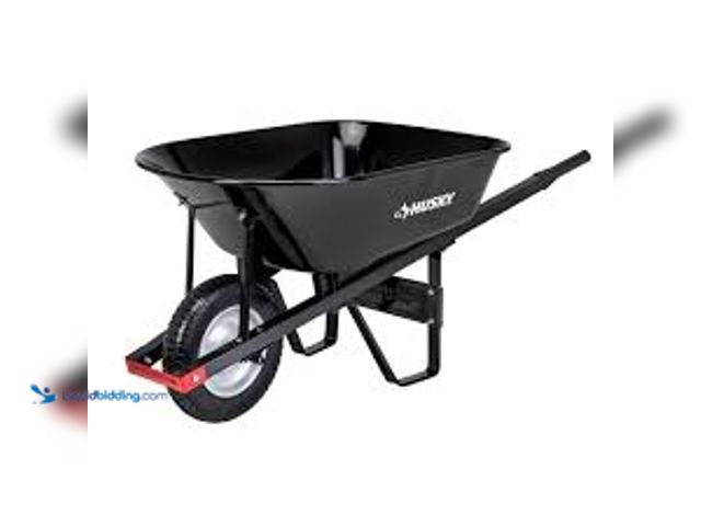 Lot 49-3617017 - Husky Wheelbarrow Accessory/Parts Kit ONLY - Tires and tray/bucket NOT INCLUDED - Unused.