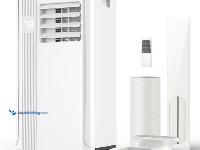 Lot 49-3463517 - Portable Air Conditioners - 2025 Upgraded 10000 BTU Portable AC for Room up to 450 Sq. Ft, 3 in 1 AC...