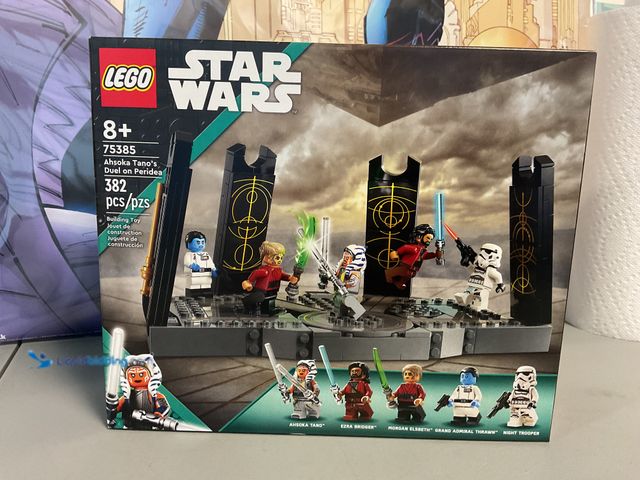 Lot 49-1820871 - COLLECTIBLE AWESOME LEGO STAR WARS AHSOKA’S TANO’S DUEL ON PERIDEA 75385 382 PCS/PZS SET. AMAZING LO...