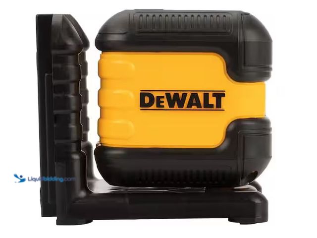 Lot 49-1568749 - DEWALT 40 ft. Red Self-Leveling Cross Line Laser Level with (2) AA Batteries & Case Model # DW08802-...