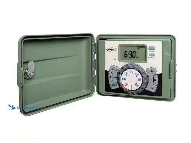 Lot 49-1576477 - Orbit 4-Station Easy-Set Logic Indoor/Outdoor Irrigation Controller Model # 57894, Unused, Has Attac...