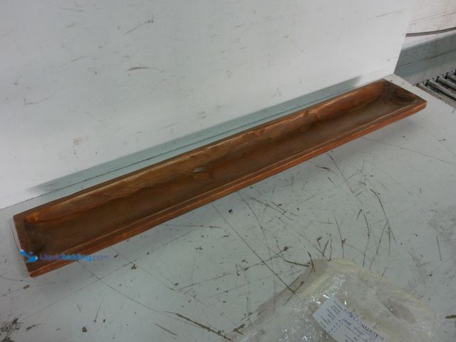Lot 49-1622392 - Uziass 39.25" X 6.5" X 2" Large Long Wooden Dough Bowls, Unused  Ref#CRS0626