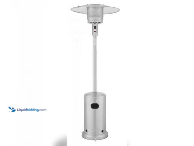 Lot 49-3539096 - Hampton Bay
48000 BTU Stainless Steel Propane Standing Patio Heater with Wheels Internet # 31848557...