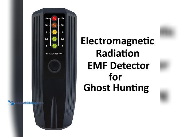 Lot 49-1803898 - Electromagnetic Radiation EMF Detector for Ghost Hunting and Other Applications - NEW - - The EMF te...